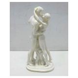 6" x 15" Nude Woman & Man Statue