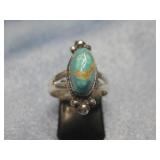 Sterling SIlver Native American Turquoise See Info