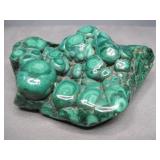 Large Malachite Polished Mineral Specimen 470 Gr