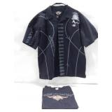 Harley-Davidson Tee & Button Up Shirt See