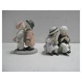 Two Eresco Kim Anderson Porcelain Figurines See