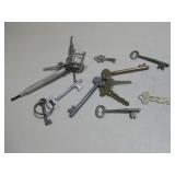 Skeleton Keys & Hand Cuff Tool/Key