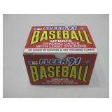 Vtg Fleer 1991 Baseball Trading Cards