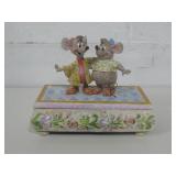 Disney Traditions 5" x 2" x 3" Carved Wood Box See