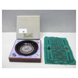 Vtg Casino Roulette Wheel Game See Info