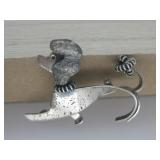 Vtg Beaucraft Sterling Silver Poodle Brooch See