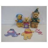 Winnie The Pooh Plush & Wall Art Tallest 17"