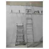 Two Aluminum Ladders 9