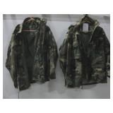 Two Military Issued Camo Jackets See Info