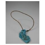 1.5" Turquoise Cluster Pendant