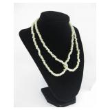 Vtg Faux Pearl Necklace