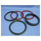 2 Set Marble Bakelite Bangles 50g