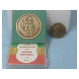 Monterey Bicentennial Medal & James Monroe Token