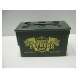 Happy Fathers Day Ammo Box Drink Cooler