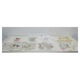 Hand Drawn Prison Art  Handkerchiefs See