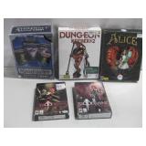 Five RPG Computer Games Alice BloodRayne See Info