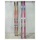 2 Pair Of Skis Tallest 82"