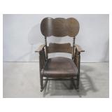 The Wisconsin Chair Company Wood Rocker See Info