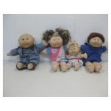 Four Cabbage Patch Dolls See Info