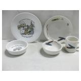 Fiesta Plate & Bowl W/Homer Laughlin China Items