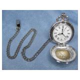 Epluribusunum Quartz Pocket Watch Untested