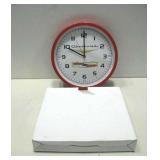 12" Chevrolet Wall Clock Untested See Info