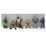 6 Masters Of The Universe & Thunder Cats Toys See