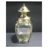 5" x 11" Brass Lantern W/Screw Top