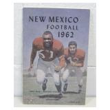 Vtg 1962 Lobo Football 1st Yr In WAC Book