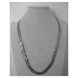 Vtg Vermeil Sterling Silver Braided Woven See Info