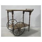 17"x 31"x 30" Vtg Serving Cart See Info