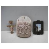 6" x 8" Angel Wall Pocket W/ Religious Items