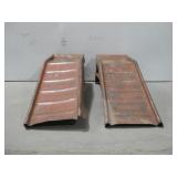 Two 10.5"x 35"x 10" Auto Ramps See Info