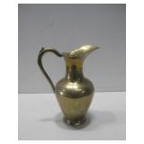 8" x 11.5" Brass Pitcher Made In India