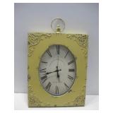 17" x 21" x 2.5" Metal Edinburgh Clock Works Clock