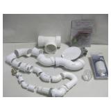 Assorted Size PVC Fittings & Elbows