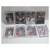 Eight Vtg Michael Jordan Sports Cards