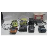 Six Battery Chargers Step Up/Down Transformer See