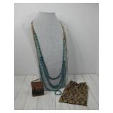 Vtg Nareerat Multi Strand Necklace