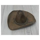 Vtg Copper Cowboy Hat  Ashtray