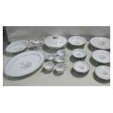 Forty-Three Pieces Stone China Dishware