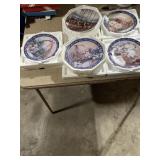 WL GEORGE AND TERRY REDLIN COLLECTABLE PLATES