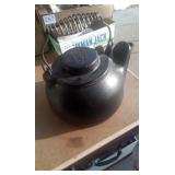 WAGNER WARE CAST IRON TEA KETTLE