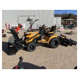 Cub Cadet Riding Lawn Mower With Snowblower