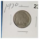 1920d  Buffalo Nickel pl30024