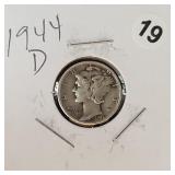 1944d Mercury Dime vl40019