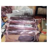 3 PINK MAKE UP BAGS