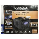 DURACELL POWER BLOCK 500 RETAIL $599