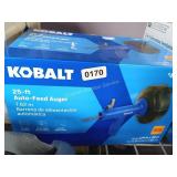 KOBALT 25FT AUTO FEED AUGER