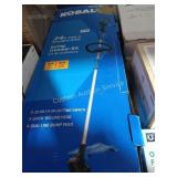 KOBALT 24V STRING TRIMMER KIT RETAIL $169